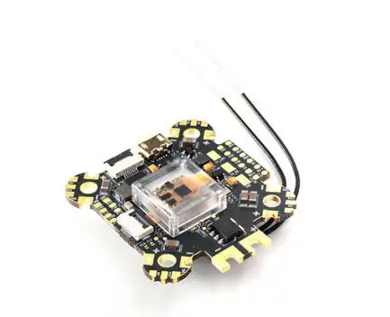 Frsky RXSR-FC F4 Fireworks V2 Flight Controller with RXSR Receiver ICM20608 OSD for RC Drone Spare Parts Accessories
