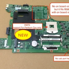 Новая материнская плата для ноутбука lenovo B590 B580 V580c HM70 55.4YA01.001 основная плата