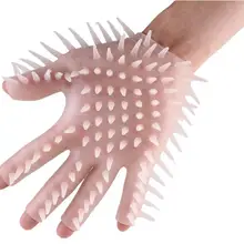 1 шт. Спайк колючая перчатка для детей и взрослых мягкая эластичная тактильная сенсорная игрушка для игровой терапии аутизм СДВГ особые потребности