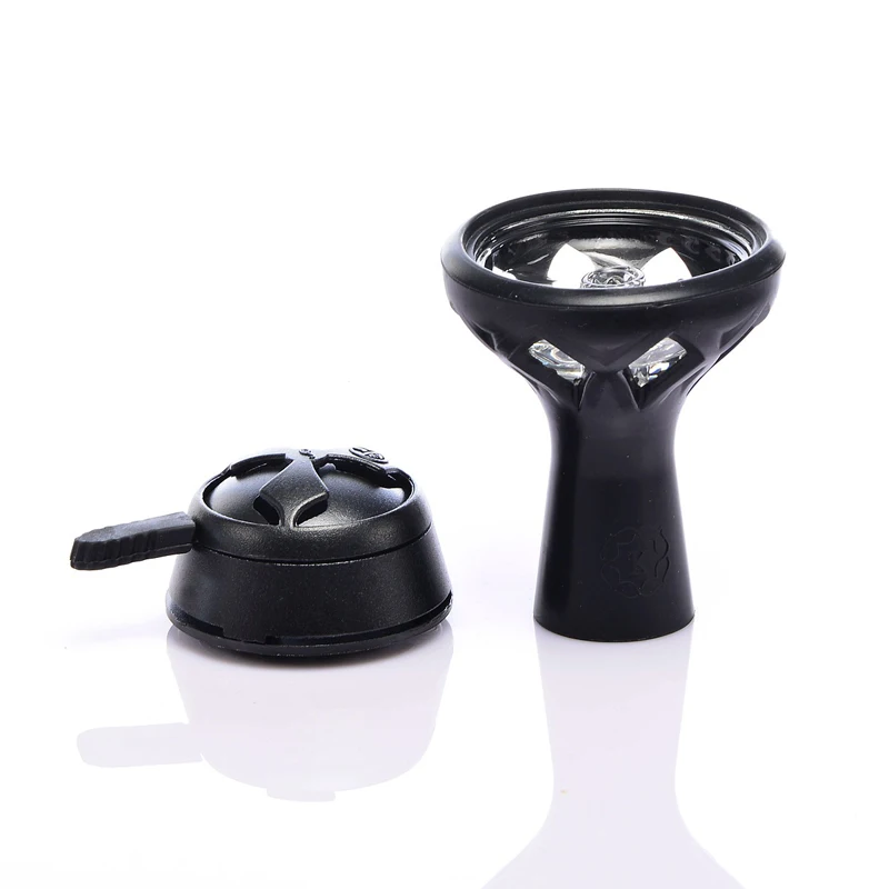 

A Set Shisha Vortex Crystal Glass Silicone Bowl Hookah Cup & Kaloud for Shisha In Smoking Pipe Tobacco Accessories