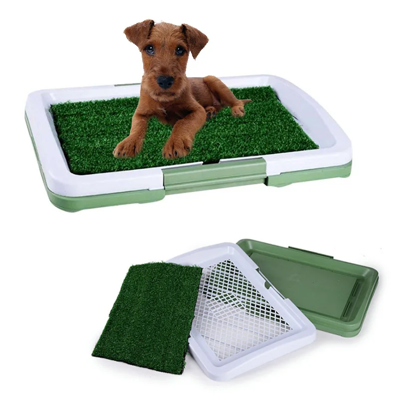 Dog Toilet Dog Grass Pee Pad Potty Artificial Grass Patch For Dogs Pet Litter Box Training Pads Best For Puppy Indoor Turf Litter Boxes Aliexpress