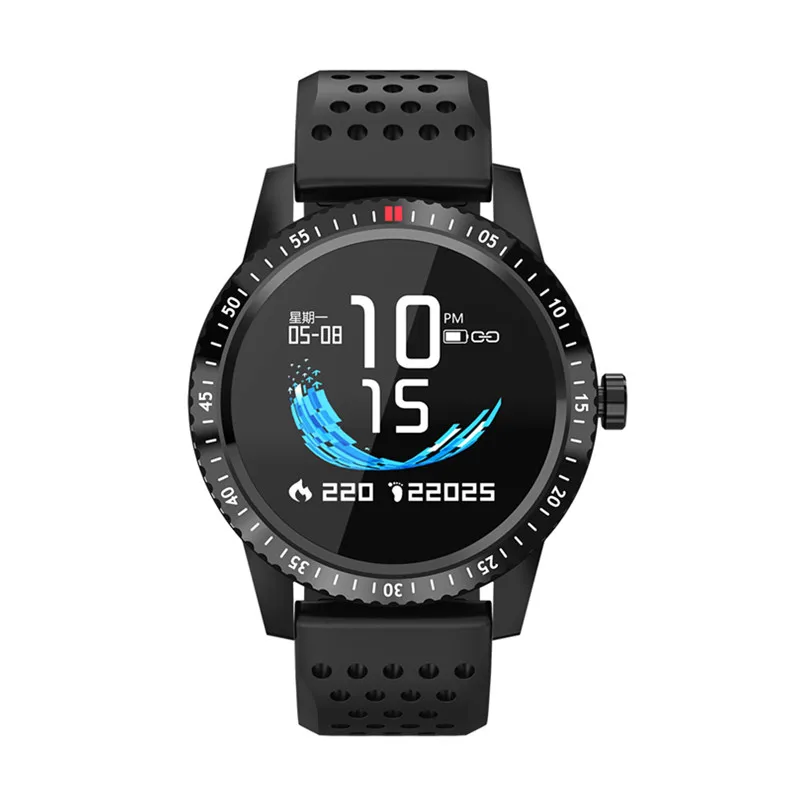 

2 Colors Smartwatch T1 1.3inch Round Fitness Bracelet Activity Fitness Tracker For huawei smart watch VS Sports 3 V9 smart band