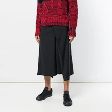 Г. Новая мужская одежда стилист GD Мода ручной Штаны kirt брюки Широкие брюки Штаны Большие размеры костюмы 27- 44