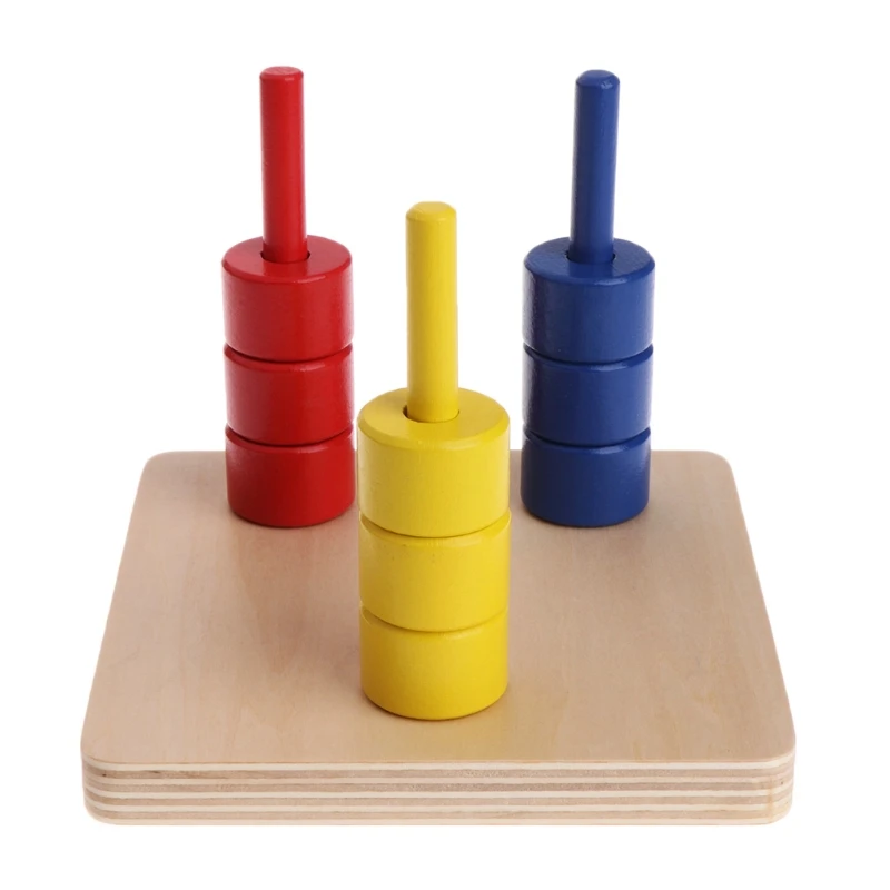 

Montessori Material Wooden Score Doll Kid Educational Toy For Preschool Learning