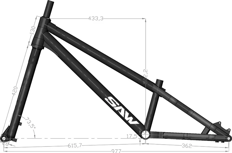 Новейший SAW велосипед, 24 дюйма, уличные испытания, велосипед, ECHO BIKE, CZAR Inspired Danny MacAskill