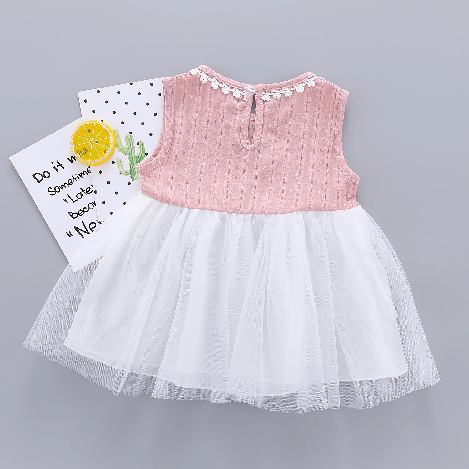 От 0 до 3 лет, новое платье для маленьких девочек, распродажа, белое, розовое кружевное платье-пачка принцессы, платье без рукавов для девочек, одежда для маленьких девочек