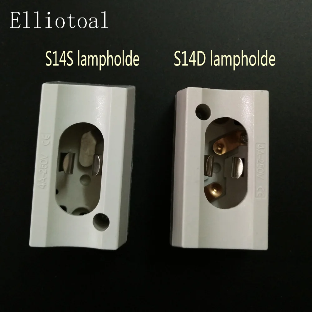 Bases da Lâmpada lampholde led s14d linestra s14s Modelo Número : S14s S14d