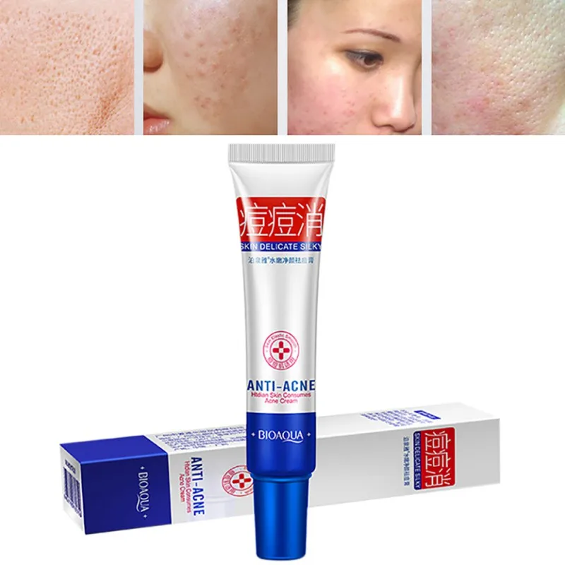 

Fruit fat anti-acne Face Cream Oil Control Shrink Pores Acne Scar Remove Face care Cleaner whiten Moisturizing Acne Cream