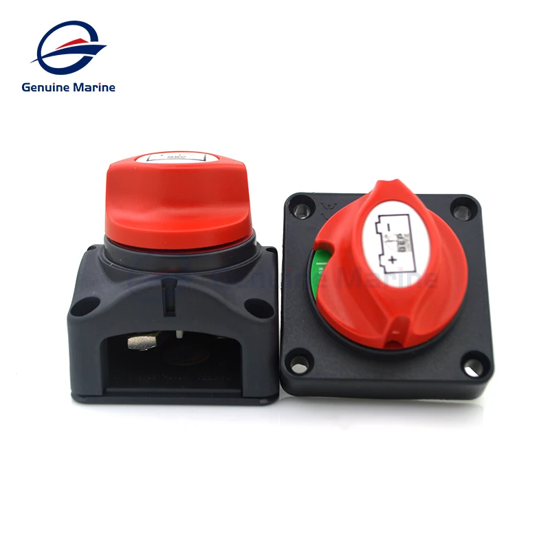 

Universal 12V/24V Battery Isolator Master Cut off Power Kill Switch Waterproof Cover for Isolator Marine Car Boat