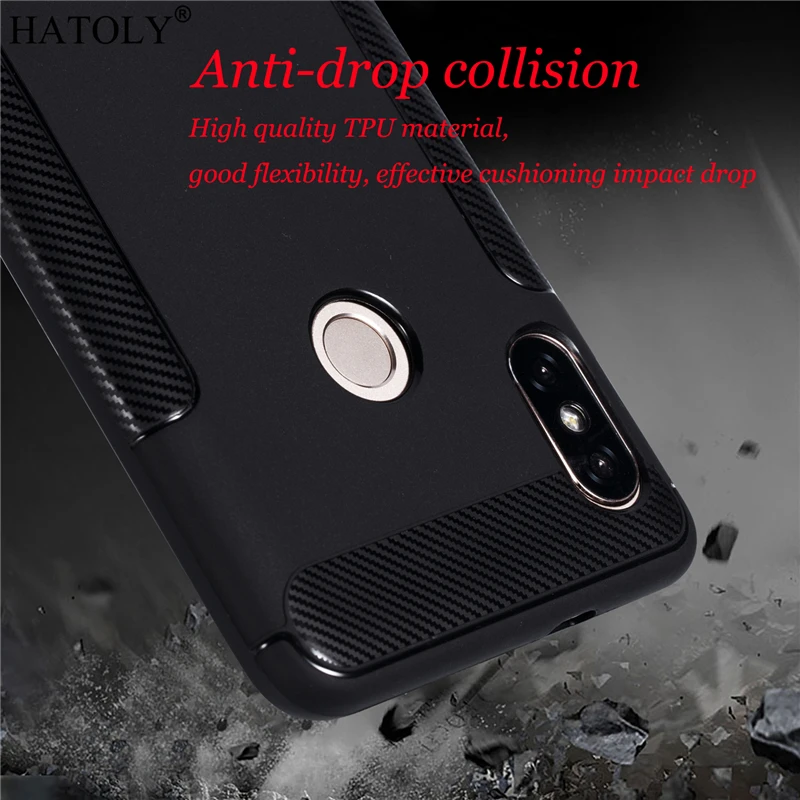 

Xiaomi Redmi Note 5 Pro Case Cover For Redmi Note 5 Rubber Silicone Armor Shell Shockproof Soft Case For Xiaomi Redmi Note 5 Pro
