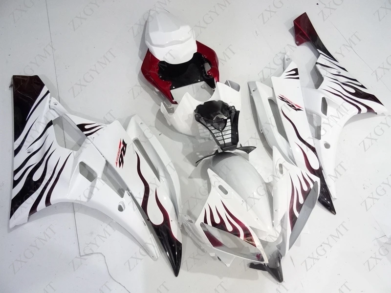 

Fairings for YAMAHA YZFR6 2006 - 2007 White Fairings for YAMAHA YZFR6 2006 Full Body Kits YZFR6 07