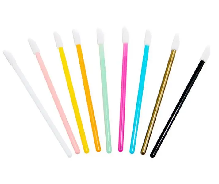 

50PCS/lot Disposable Lip Brush Women Accessories Wholesale Gloss Wands Applicator Perfect Best Make Up Tool