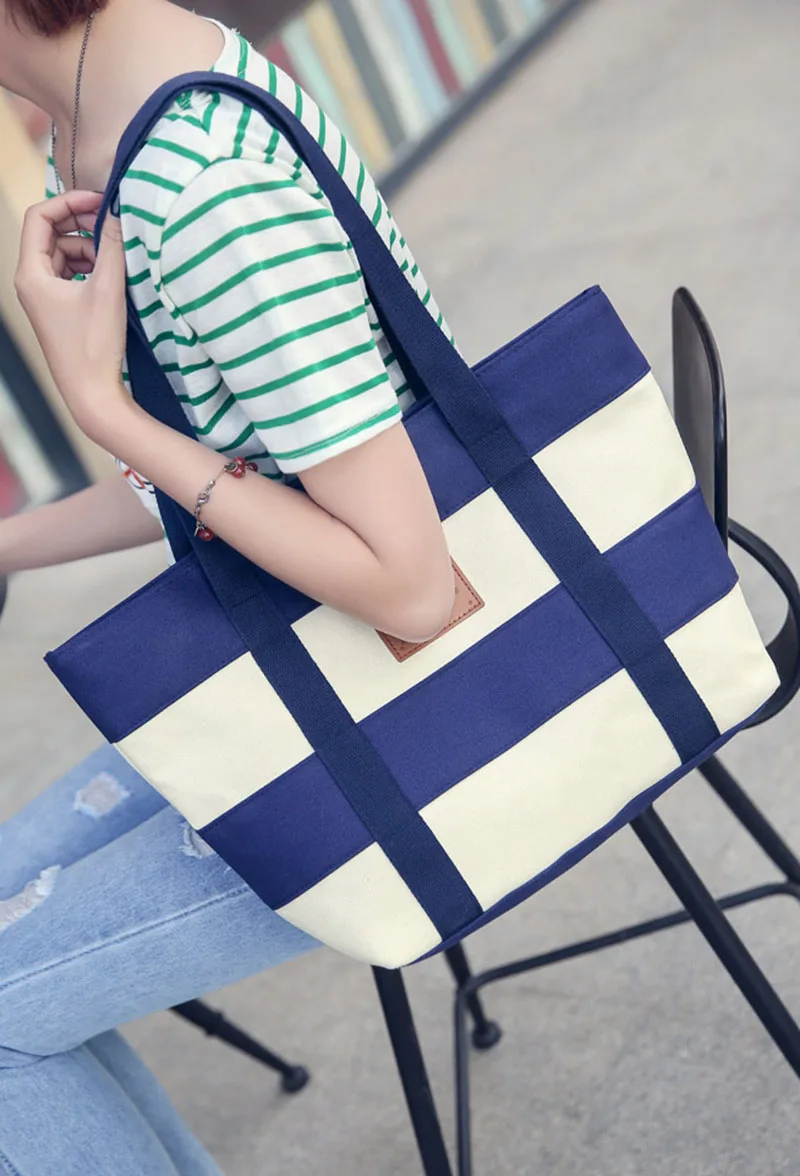 Women Canvas Beach Bags Fashion Large Handbags Female Shoulder Bag Ladies Shopping Messenger Tote Handbag Designer Bolsa SS0337 (20)