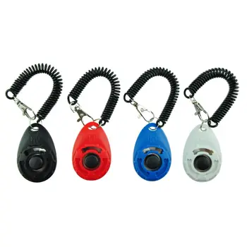 

Top Dog Training Clicker with Wrist Strap - Pet Training Clicker Set (4 color new)