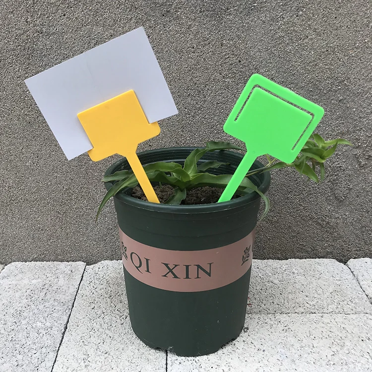 

10 pcs Plastic gardening label succulent flower signboard waterproof sunscreen card