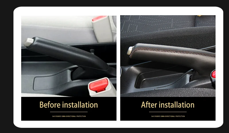 hand brake cover For Honda CITY 2014_03