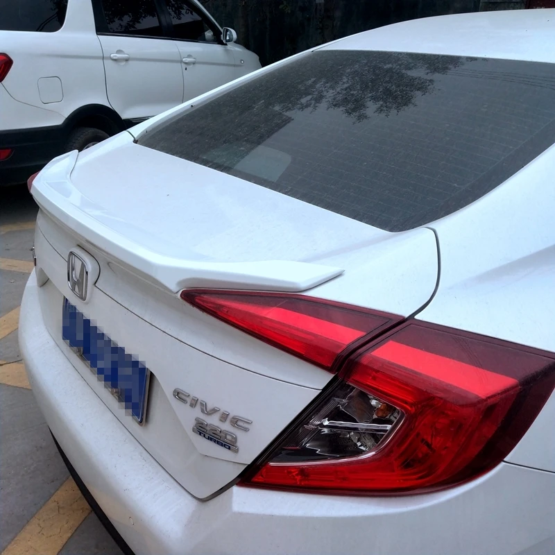 For-Honda-Civic-Spoiler-10th-2016-2017-Car-Styling-High-Quality-ABS-Material-Car-Rear-Wing