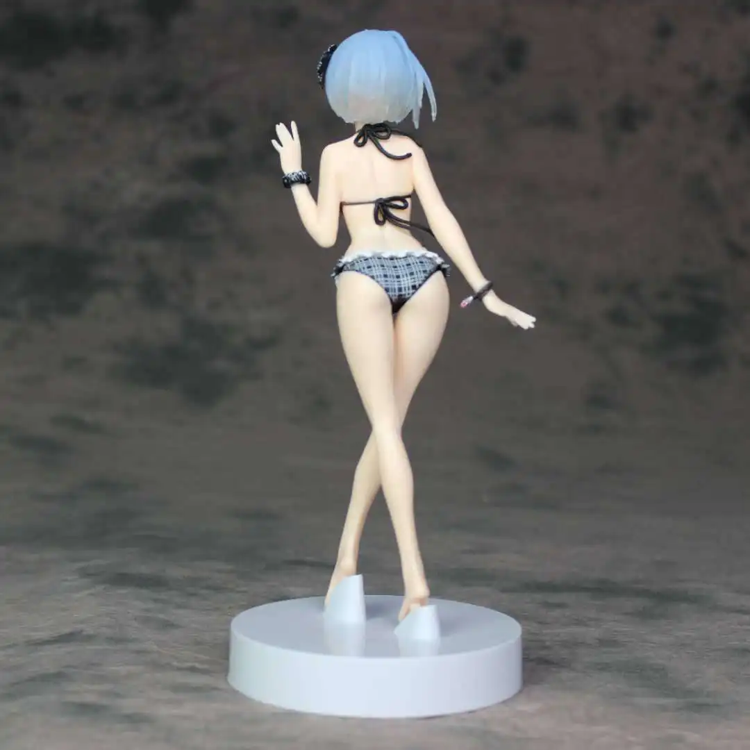 Аниме Re:Zero Life в другом мире от Zero Lem Remu Swimsuit Ver. EXQ ПВХ фигурка Коллекционная модель