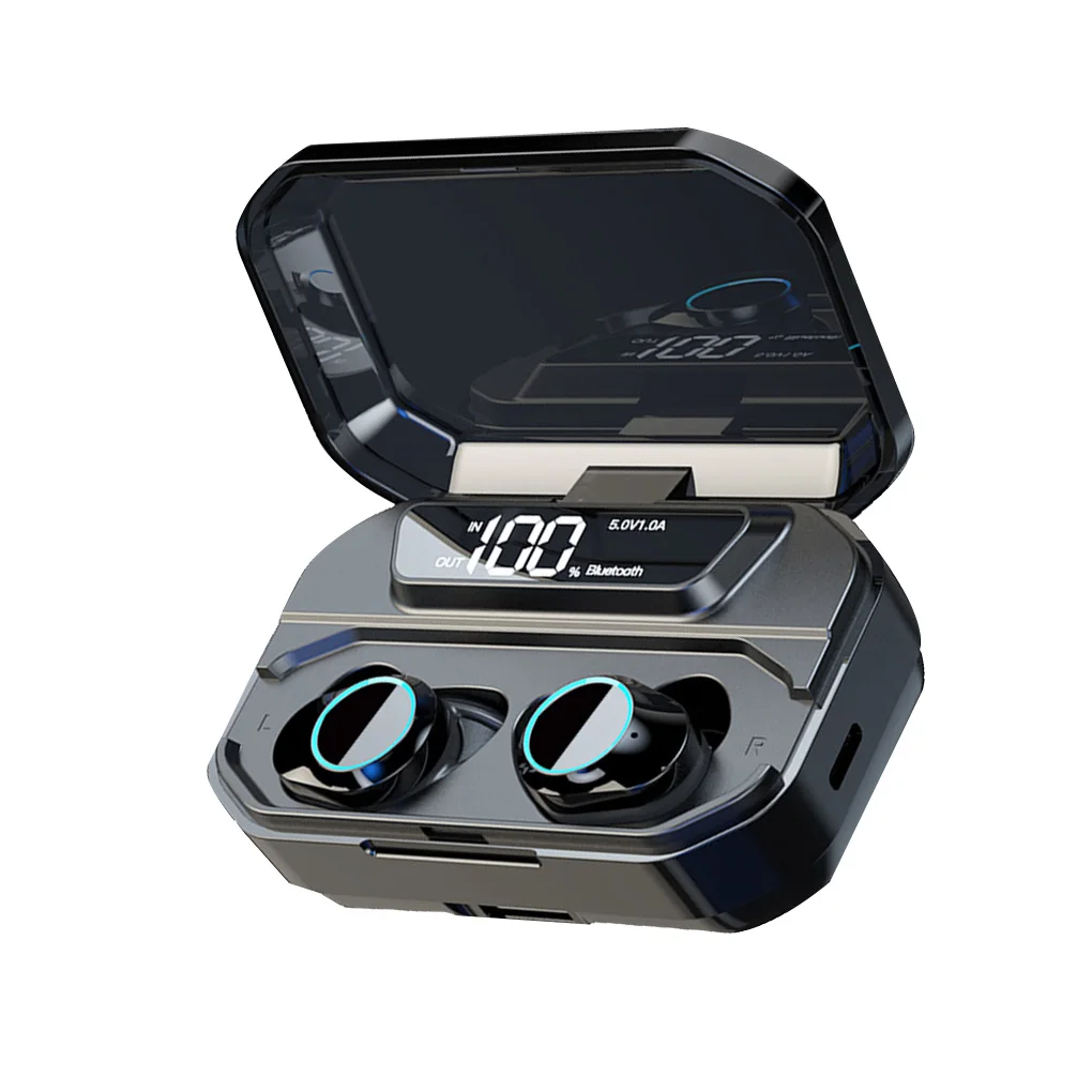 

Bluetooth Earphone Mini Earphone Intelligent Noise Reduction Wireless Headset Power Bank Phone Bracket Charging Box