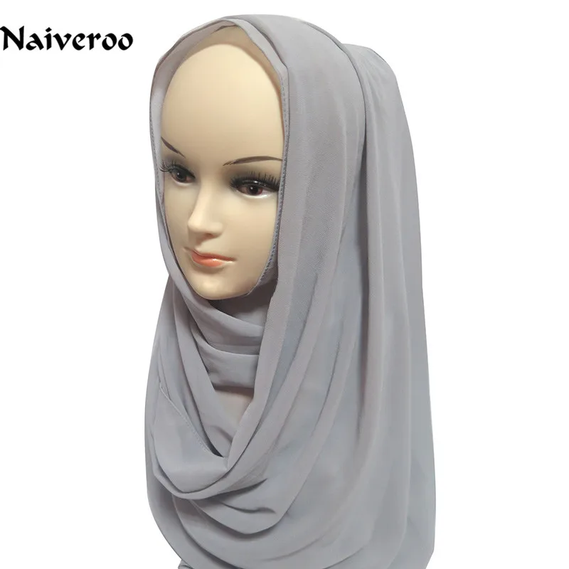

Naiveroo 27 Colors Muslim Full Cover Inner Cap Islamic Head Wear Shawl Hat Scarves Caps Solid Ear Warmer Caps Hats 2C0195