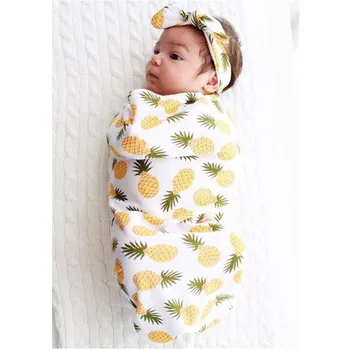 

2017 Comfortable Baby Sleeping Bags + Headband for Sleeping Bag Baby Envelope for Newborns 0-12Months