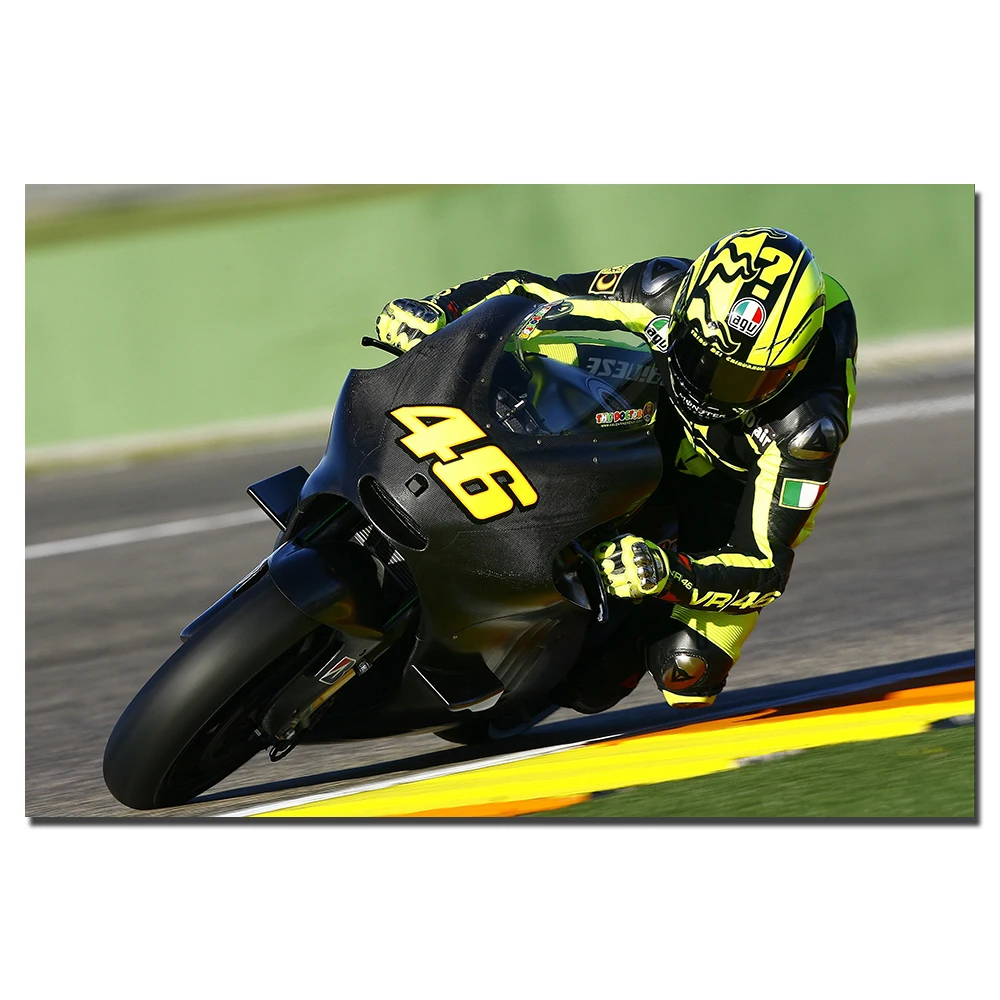 

Valentino Rossi Ducati Racing Motorbike Poster Canvas Prints Paintings for Home Decor Wall Art Picture