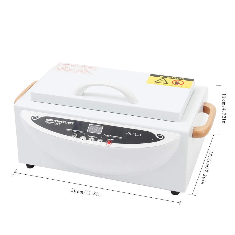 Disinfection Cabinet High Temperature UV Sterilizer Box Nail Art Tool Sterilizer Box With Hot Air Manicure Tools EU Plug 220V Disinfection Cabinet High Temperature UV Sterilizer Box Nail Art Tool Sterilizer Box With Hot Air Manicure Tools EU Plug 220V