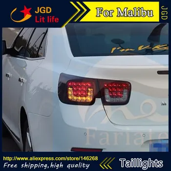 

Car Styling tail lights for Chevrolet Malibu taillights LED Tail Lamp rear trunk lamp cover drl+signal+brake+reverse