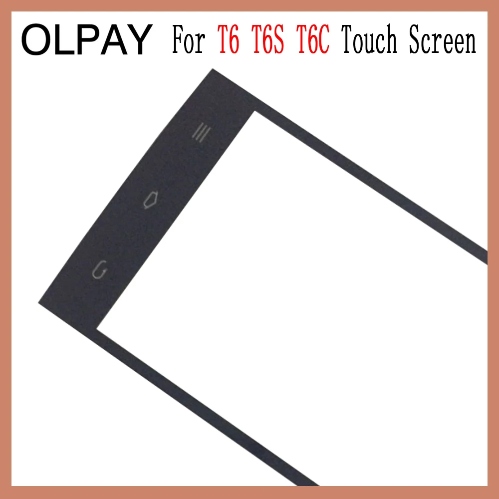 OLPAY 5,0 ''сенсорная стеклянная панель для THL T6 T6S T6C сенсорный экран дигитайзер стекло сенсор инструменты Бесплатный клей+ прозрачные салфетки