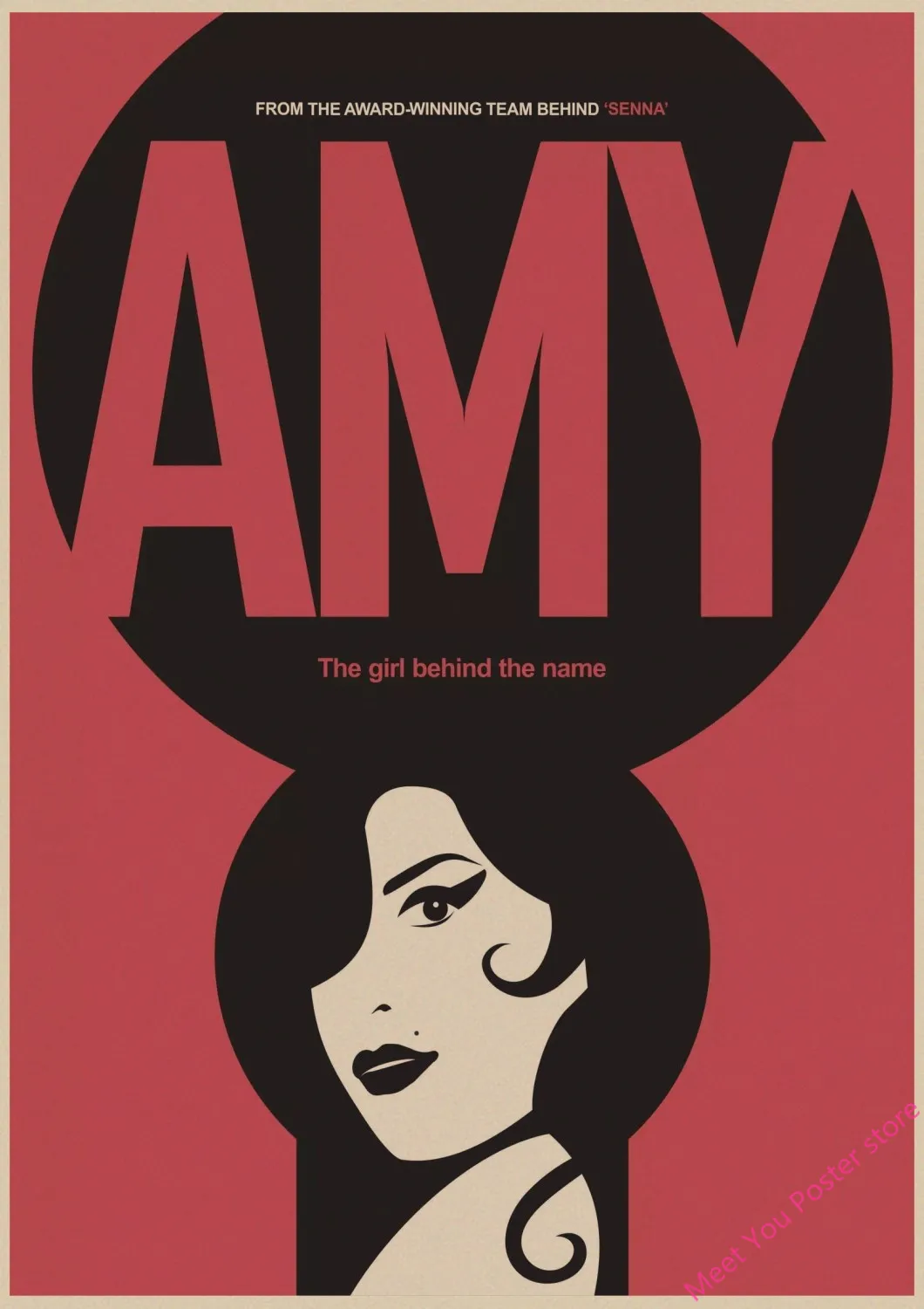 Музыкальный певец Amy Winehouse плакат печать на крафтовой бумаге постер в стиле ретро домашний Декор настенный художественный плакат комната декорация декор для стен
