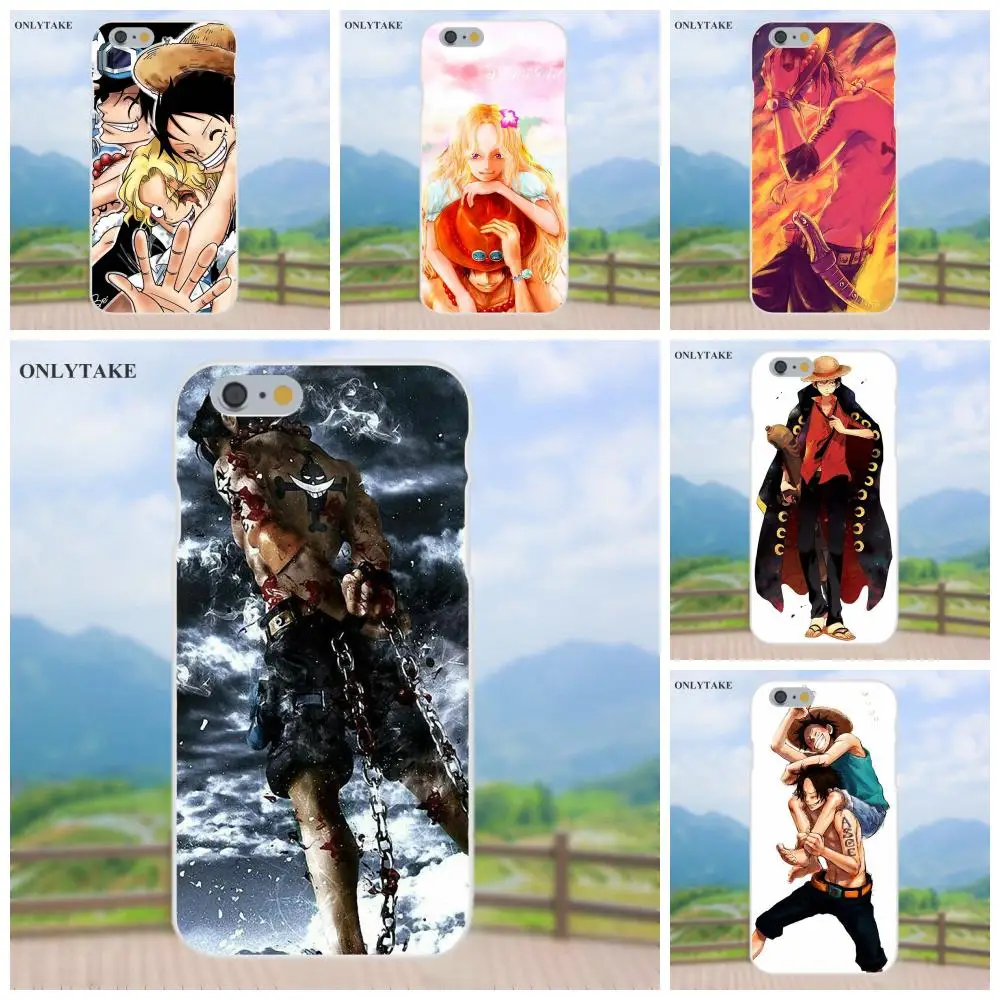 Мягкие TPU Стильный чехол Portgas D Ace Одна деталь для Apple iPhone 4 4S 5 5C SE 6 S 7 плюс 8 X Galaxy Grand