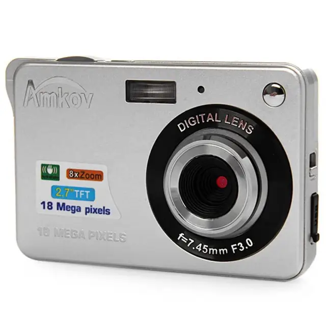 Ultra Thin Digital Camera 5 Megapixel Mini HD Shooting Camera Portable