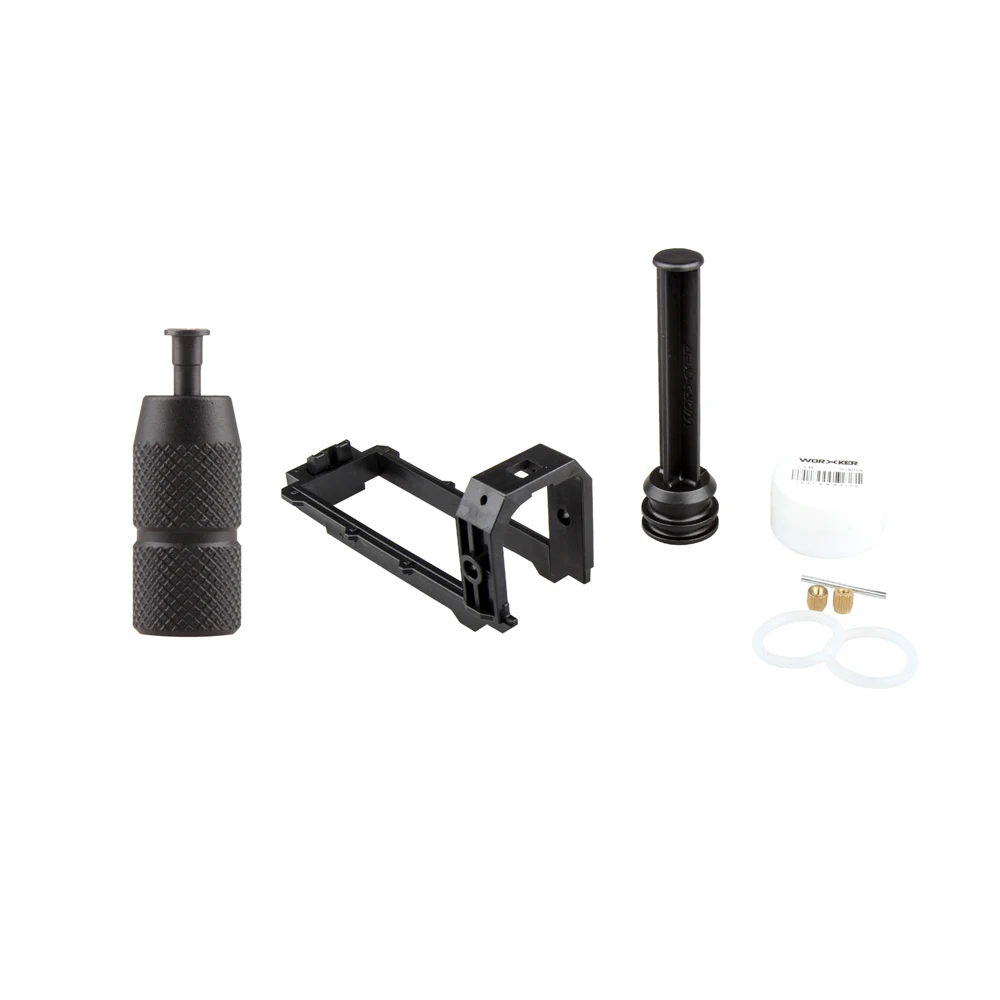 Worker Mod Metal Side Pull Grip with Bolt Striker Modified Kit for Nerf N-Strike Elite Retaliator Toy