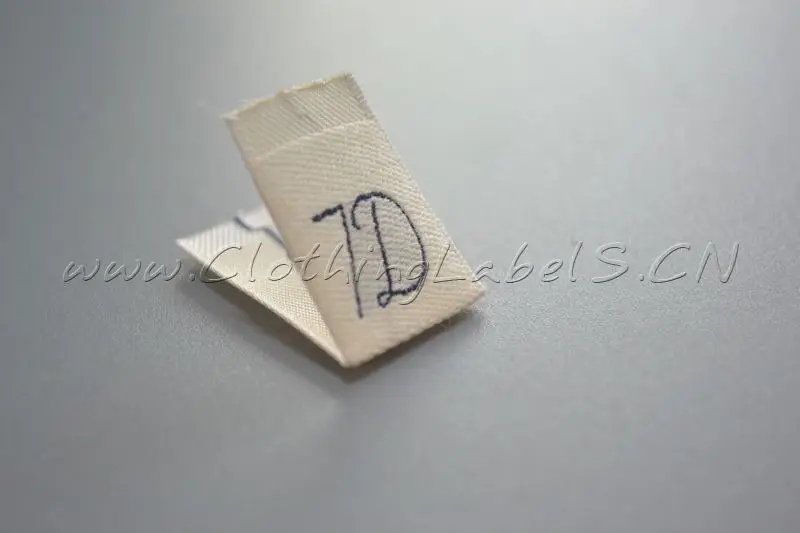 Customized garment woven labels/ clothing labels for shirts, shoes, bags etc., lower minimum ...