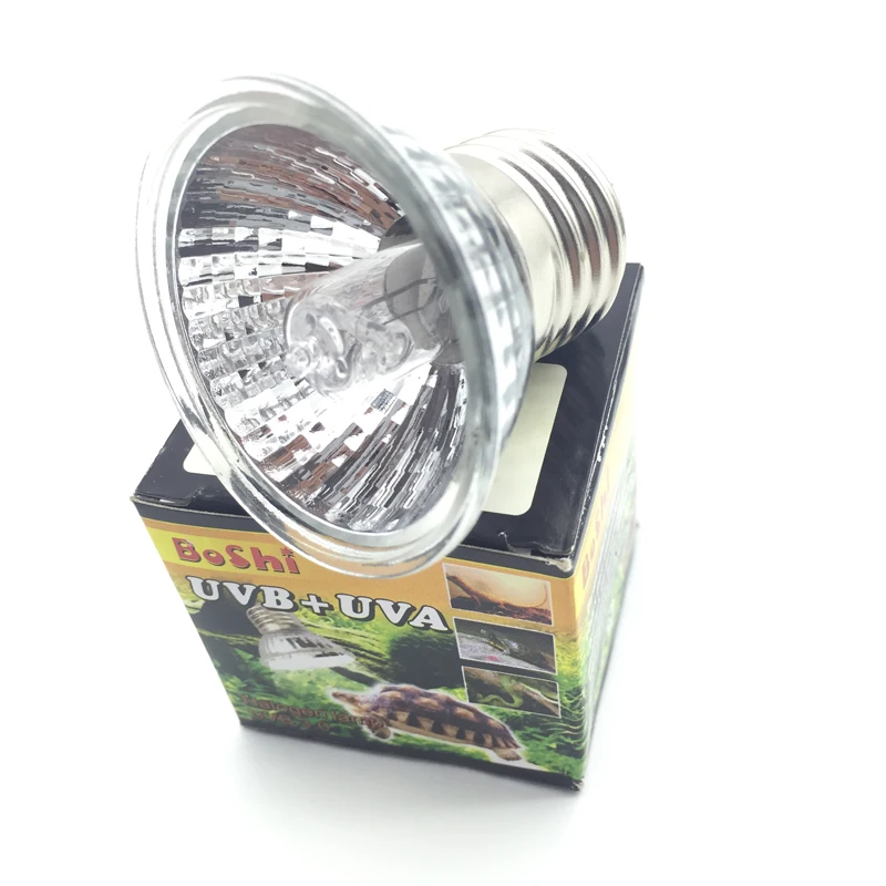 

1 Pcs Reptile Heating Lamp Full Spectrum Uva + Uvb3.0 Sunlamps Basking Pet Reptiles Tortoise Snake Lizard Spider Frog