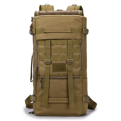 SNUGUG вместительный рюкзак для ноутбука для мужчин и женщин, дорожная сумка для альпинизма, многофункциональные водонепроницаемые рюкзаки, сумки для багажа - Цвет: Khaki
