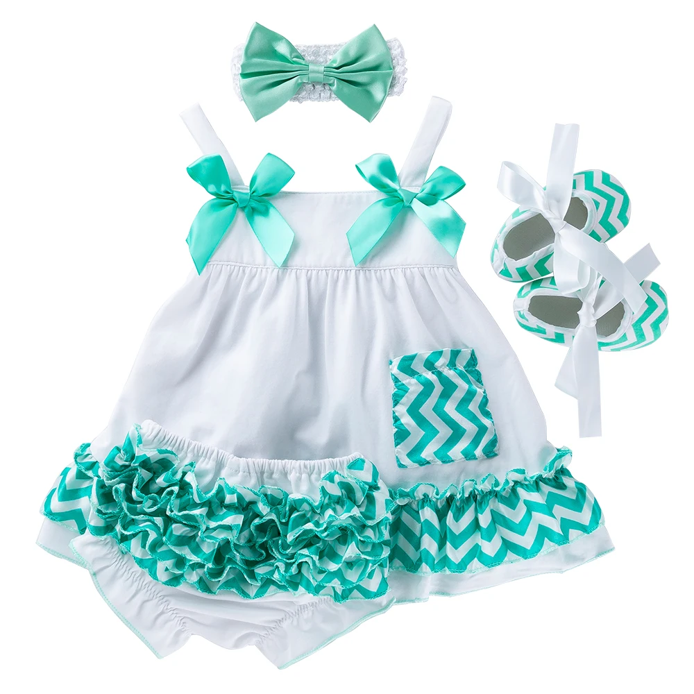 

OK 6-24M Newborn Girl Dresses Sweet Spring/Summer Baby Girl Dress for Girl Cotton Print Floral Sleeveless Baby Girl Sets