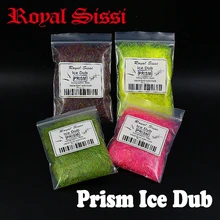 10 Colors Fly Tying Dubbing Ultra ICE DUB DUBBING Living Fibers/ Prism Ice Wing Fly Tying Materials for Nymph Wet Fishing Lure набор даббингов hareline trout ice dub
