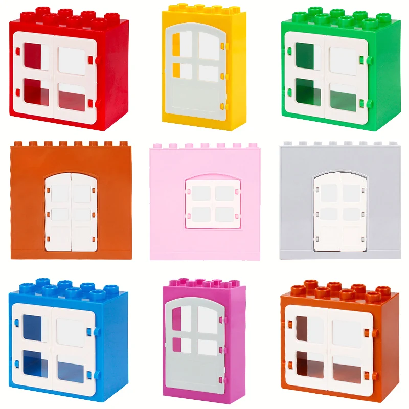 

Large grain window door frame DIY children toy children favorite color optional