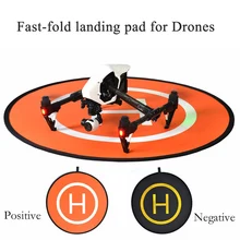 Fast-fold 110 см посадка Pad асфальт парковка фартук для DJI Spark Mavic Pro Phantom 4 3 Inspire 1 Inspire 2 Xiaomi беспилотный вертолет