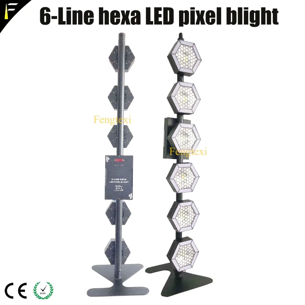 6-Line hexa LED pixel blight