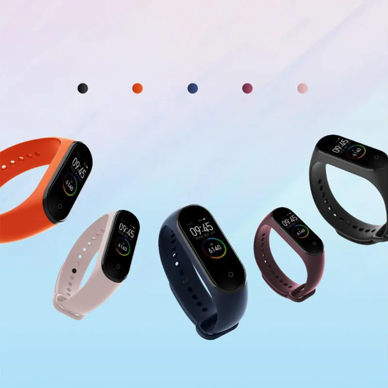 Xiaomi mi Band 4 новейший музыкальный Смарт mi band 4 браслет пульсометр фитнес 135 мАч цветной экран Bluetooth 5,0