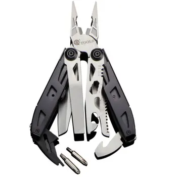 

High quality pliers folding outdoor multi functional pliers survival EDC combination 420 stainless portable multi tools plier
