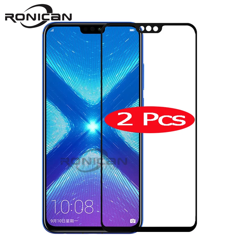 

2Pcs Huawei Honor 8X Tempered Glass Original Full Cover Screen Protector for huawei honor 8x Glass Tempered Protective Film