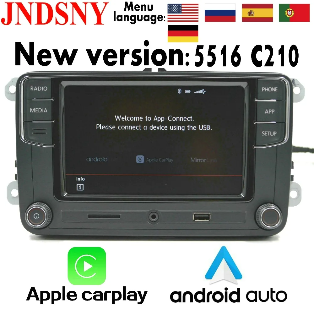 Vw golf 6 android auto radio