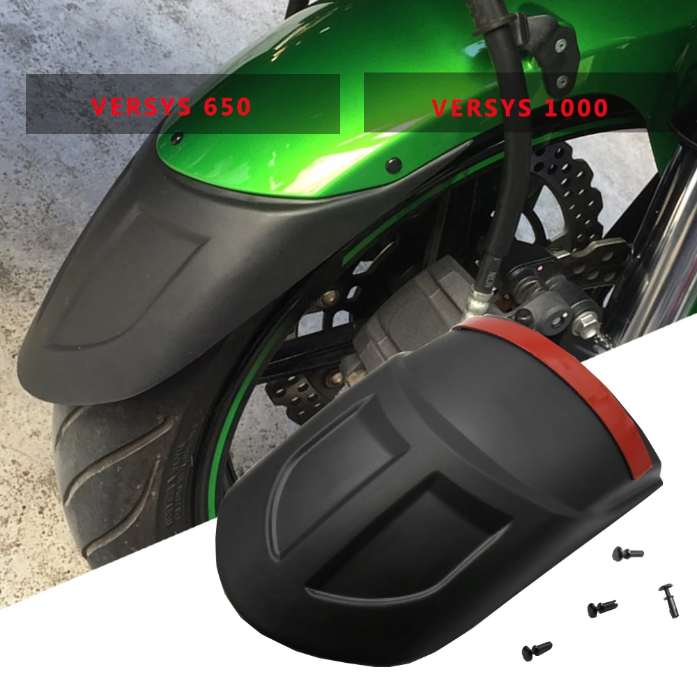 Motorcycle Front Extender Hugger Mudguard Rear Fender For Kawasaki Versys 1000 2012 2019 KLE650 Versys 650 2010 2020|Covers & Ornamental Mouldings| - AliExpress