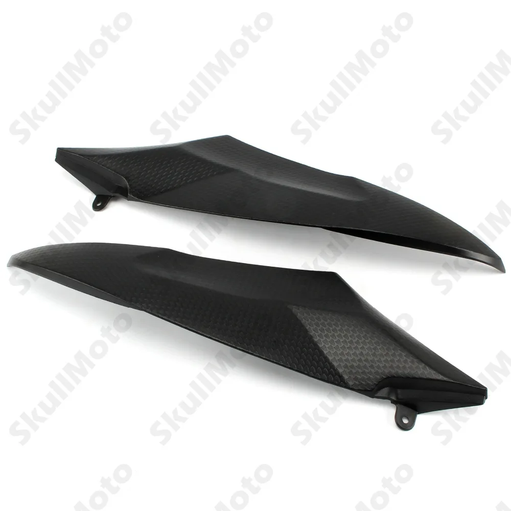 

Motorcycle Accessories Black Gas Tank Side Trim Insert Cover Panel Fairing Cowl For Yamaha YZF R6 YZFR6 2006 2007 UNDEFINED