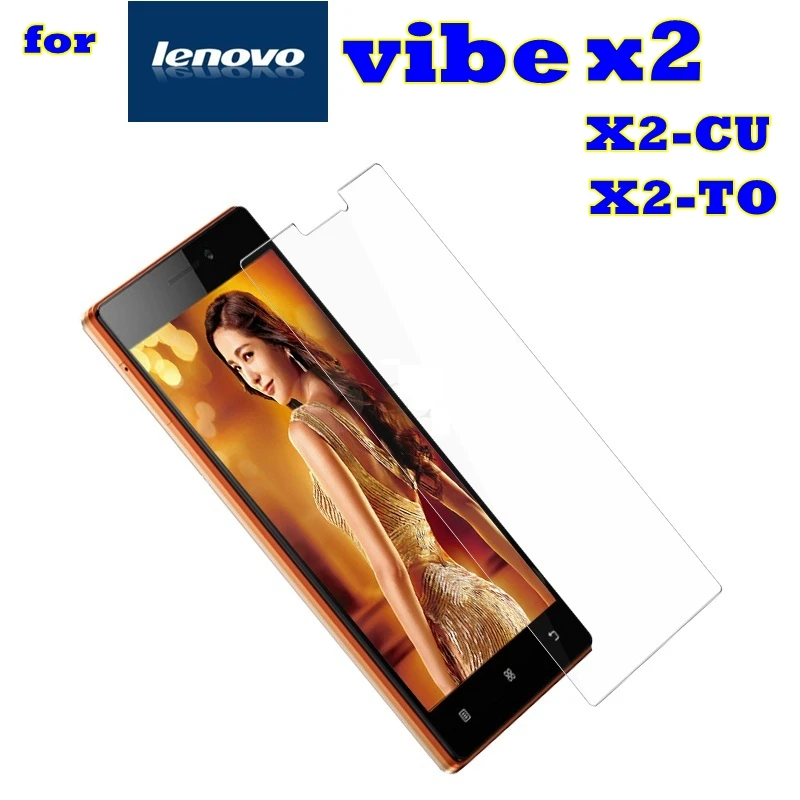 

Tempered Glass FOR Lenovo vibe x2 X2-TO X2-CU to cu screen protector film case for Lenovo X2 X 2 mobile phone glas sklo *