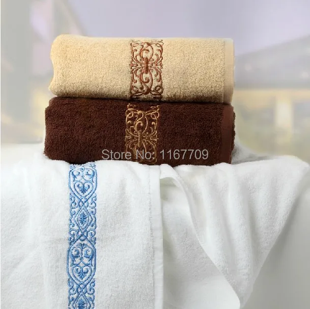 High Quality Embroidery Bath Towel Brand Sports/ Surf /Gym Beach Towels