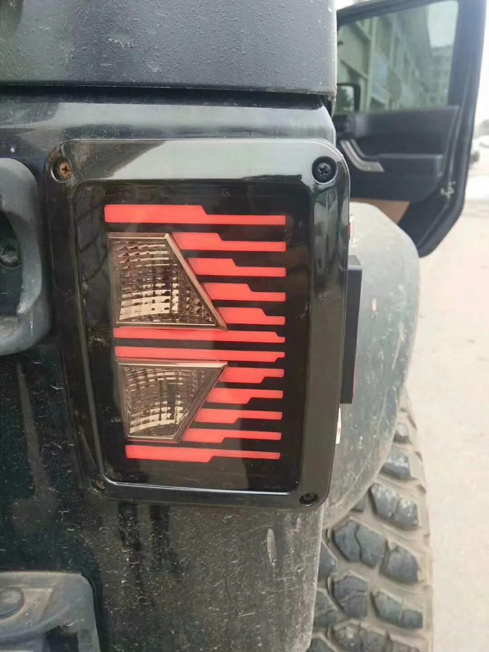 Копченый светодиодный задние фонари для Jeep Wrangler задний фонарь JK JKU спорт сахара